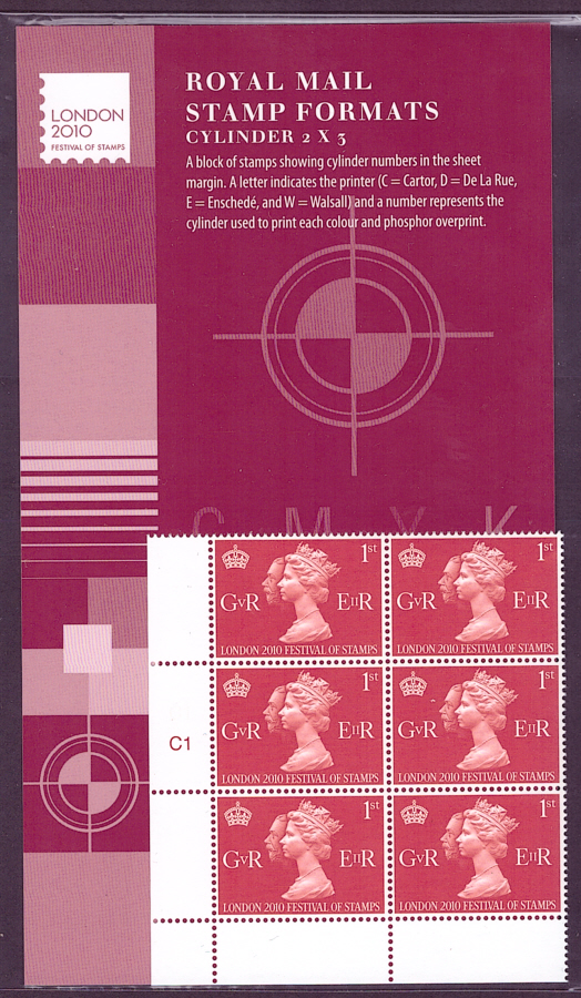 2010 SG3066 George V Cylinder Block Stamp Show Format Pack